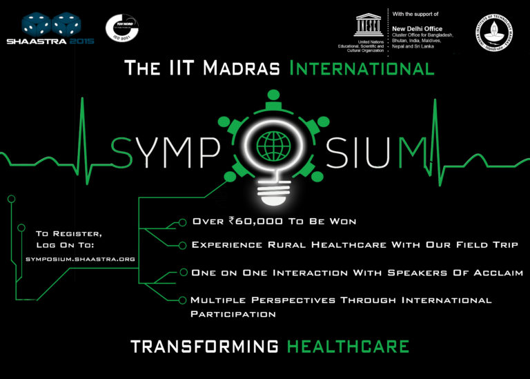 Shaasthra: IIT Madras International Symposium on Healthcare